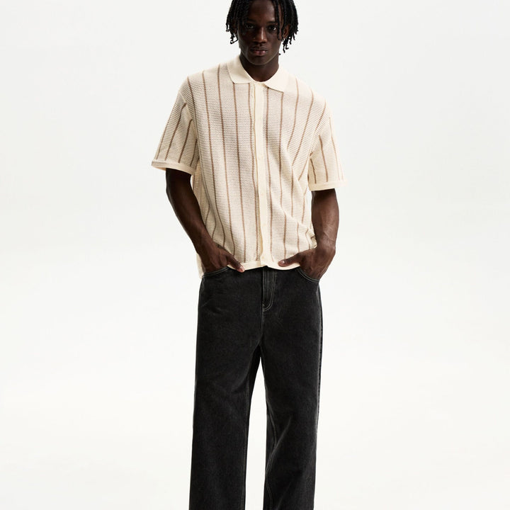 Moudda BERSHKA - Chemise - Structure & Rayures - Tunisie 1