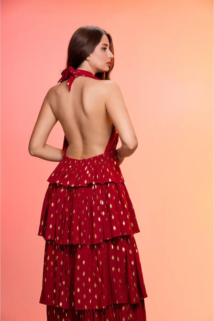 Moudda Tresors De Mimi - Robe Soléa Rouge - Tunisie 3