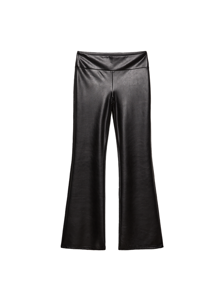 Moudda STRADIVARIUS - Legging D76 Flare en Simili Cuir - Tunisie 3