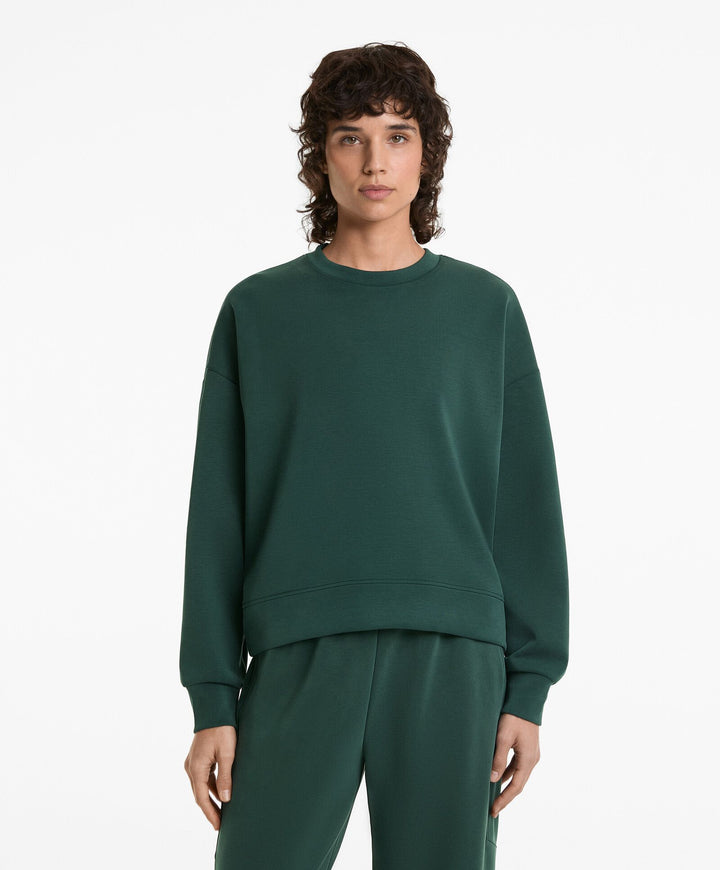 Moudda Oysho - Sweat Manches Longues Col Rond - Modal Premium Chaud - Tunisie 1