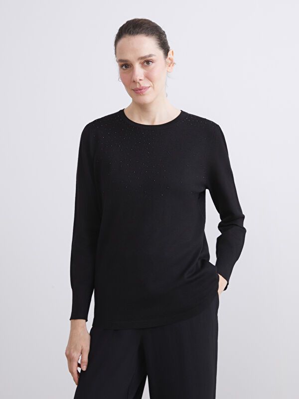 Moudda LC Waikiki - Cv tricot pullover mid pour Femmes - Tunisie 1