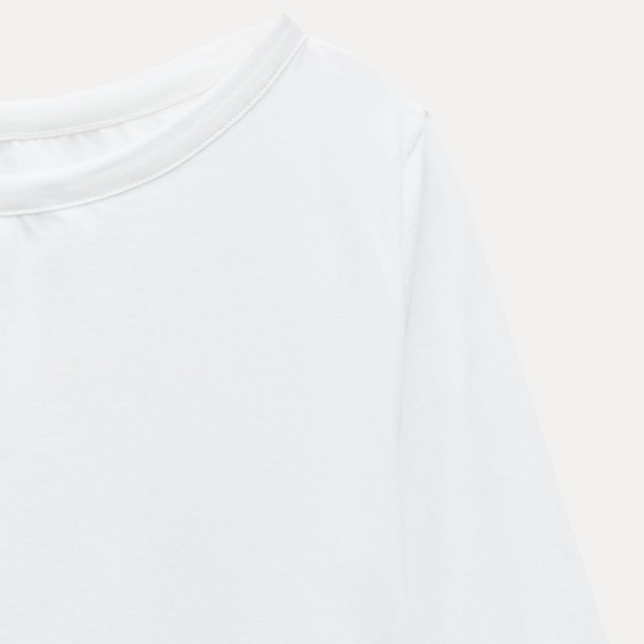 Moudda ZARA - T-shirt encolure bateau coton/élasthanne - Tunisie 3