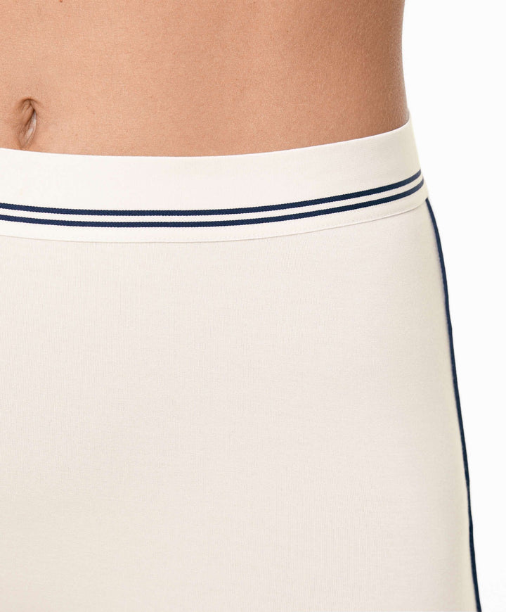 Moudda Oysho - Culotte 2D Modal Rayé Club Capsule Taille Haute Boyshort - Tunisie 4