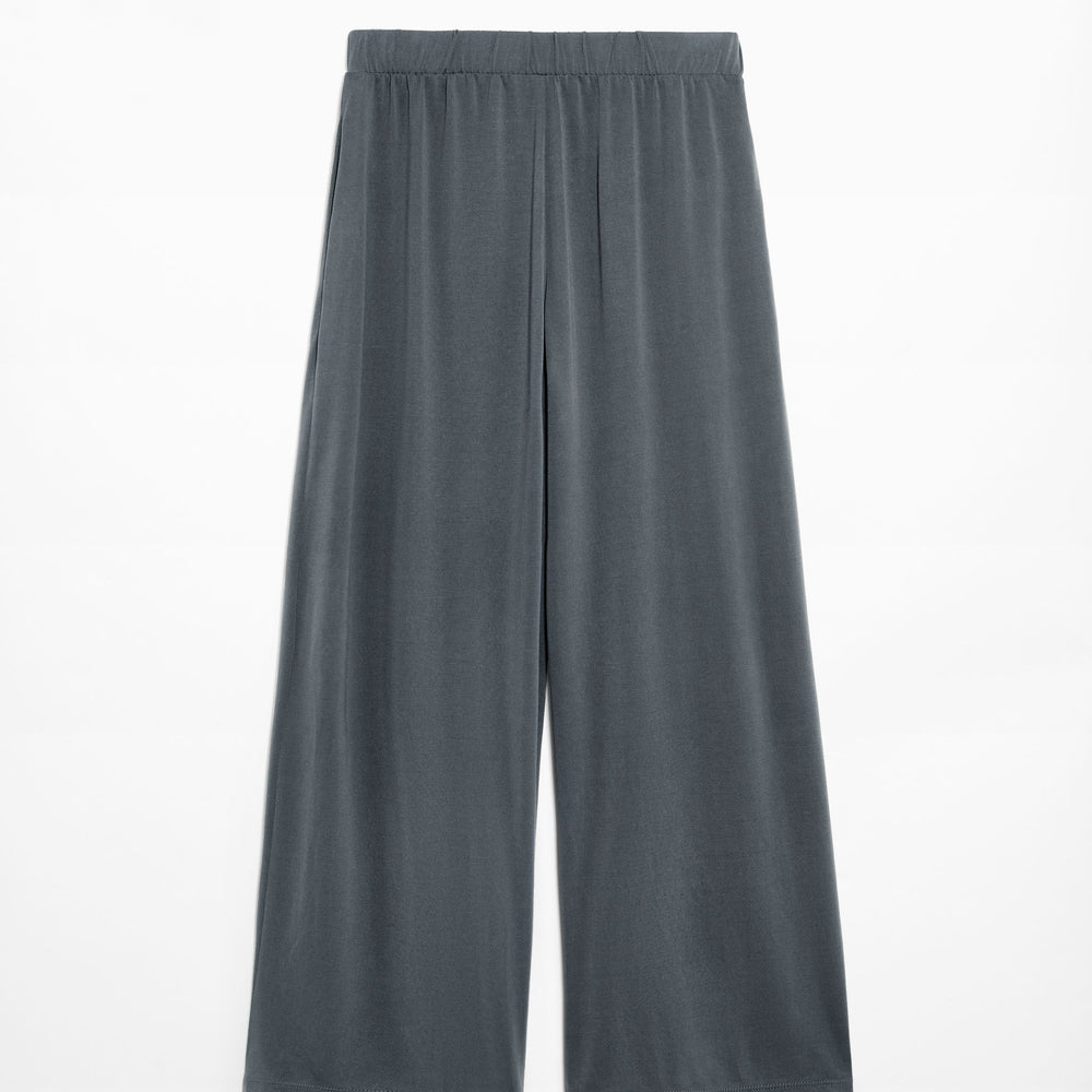 Moudda Oysho - Pantalon Crop Large Modal Polyester - Tunisie 2