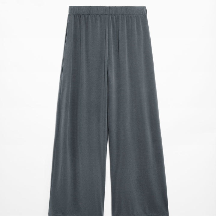Moudda Oysho - Pantalon Crop Large Modal Polyester - Tunisie 2