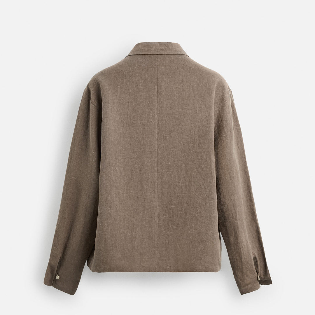 Moudda ZARA - Chemise - 100% Lin & Clapton (Crafted Midnight) - Tunisie 2