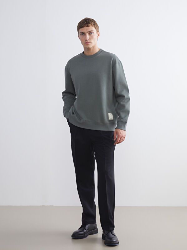 Moudda LC Waikiki - Sweatshirt en jersey Homme Vert terne - Tunisie 2