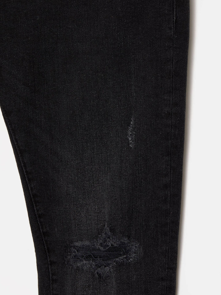 Moudda PULL & BEAR - Pantalon Denim Carrot - Effet Déchiré - Tunisie 5