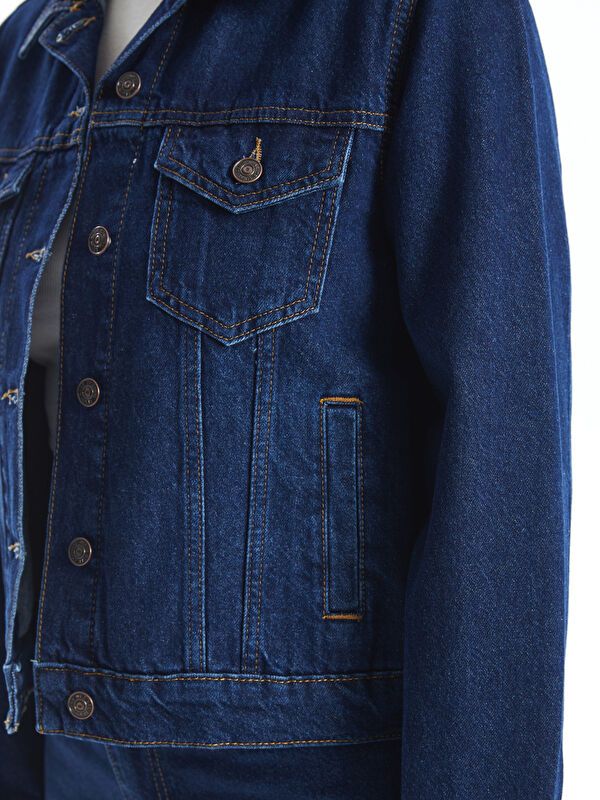 Moudda LC Waikiki - Veste tissée en jean pour Femmes - Tunisie 3