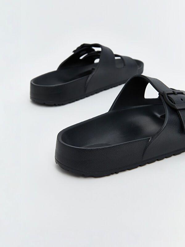 Moudda LC Waikiki - Pantoufles légères couleur Noir pour hommes - Tunisie 5