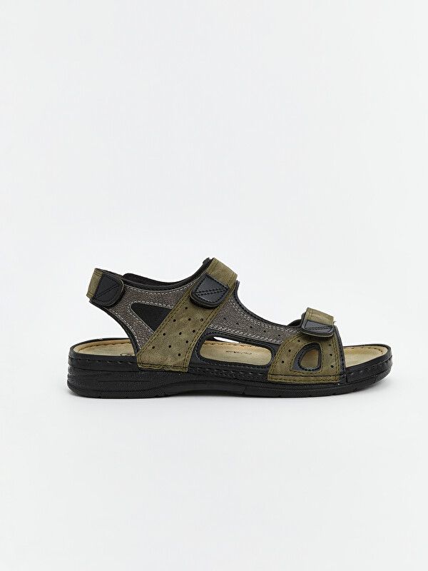 Moudda LC Waikiki - Sandales pour Homme couleur Vert kaki - Tunisie 2