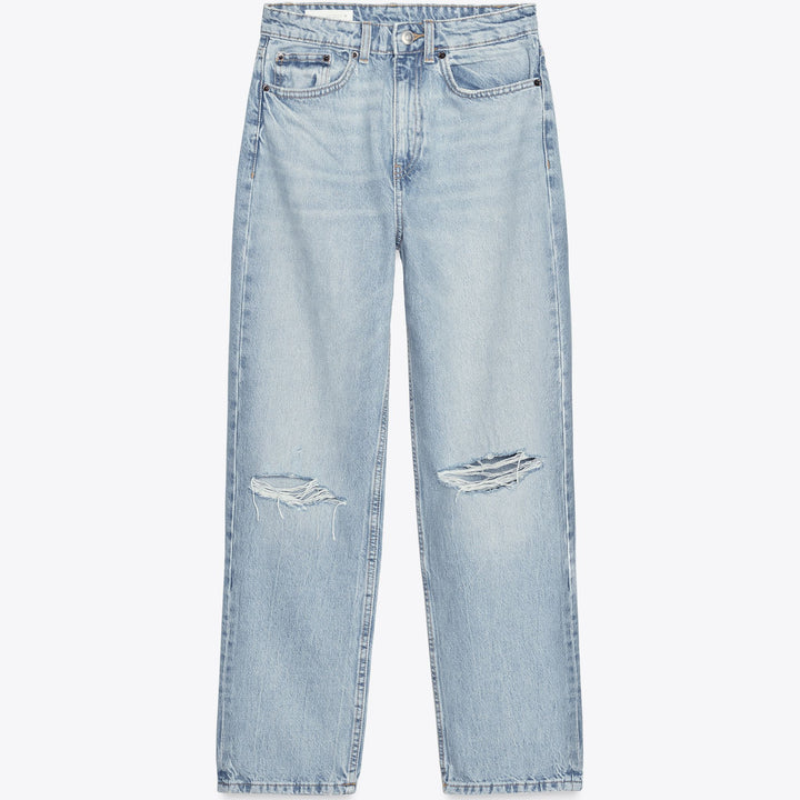 Moudda ZARA - Pantalon Mom Fit - Taille Haute & Déchiré - Tunisie 1