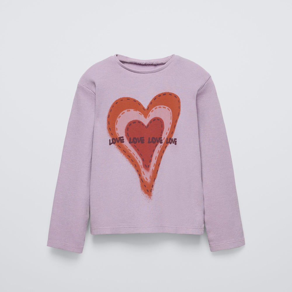 Moudda ZARA - T-shirt manches longues côtelé délavé Urban Threads (non tropical) - Tunisie 2