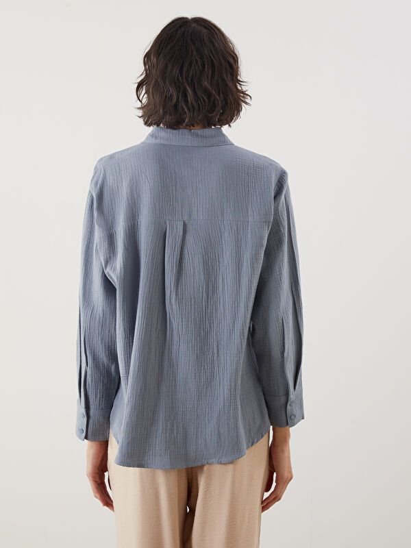 Moudda LC Waikiki - Chemise tissée à manches longues pour Femmes - Tunisie 4