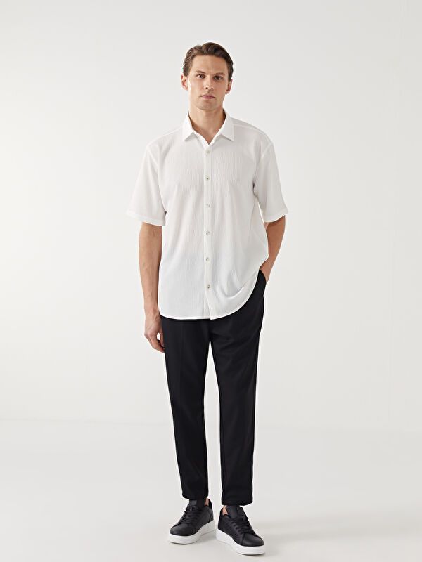 Moudda LC Waikiki - Chemise manches courtes en tissu pour Homme - Tunisie 2
