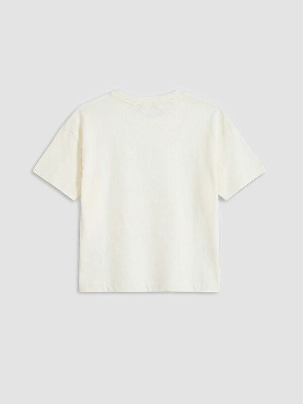 Moudda LC Waikiki - T-shirt manches courtes en jersey pour Garçon couleur Beige clair - Tunisie 2