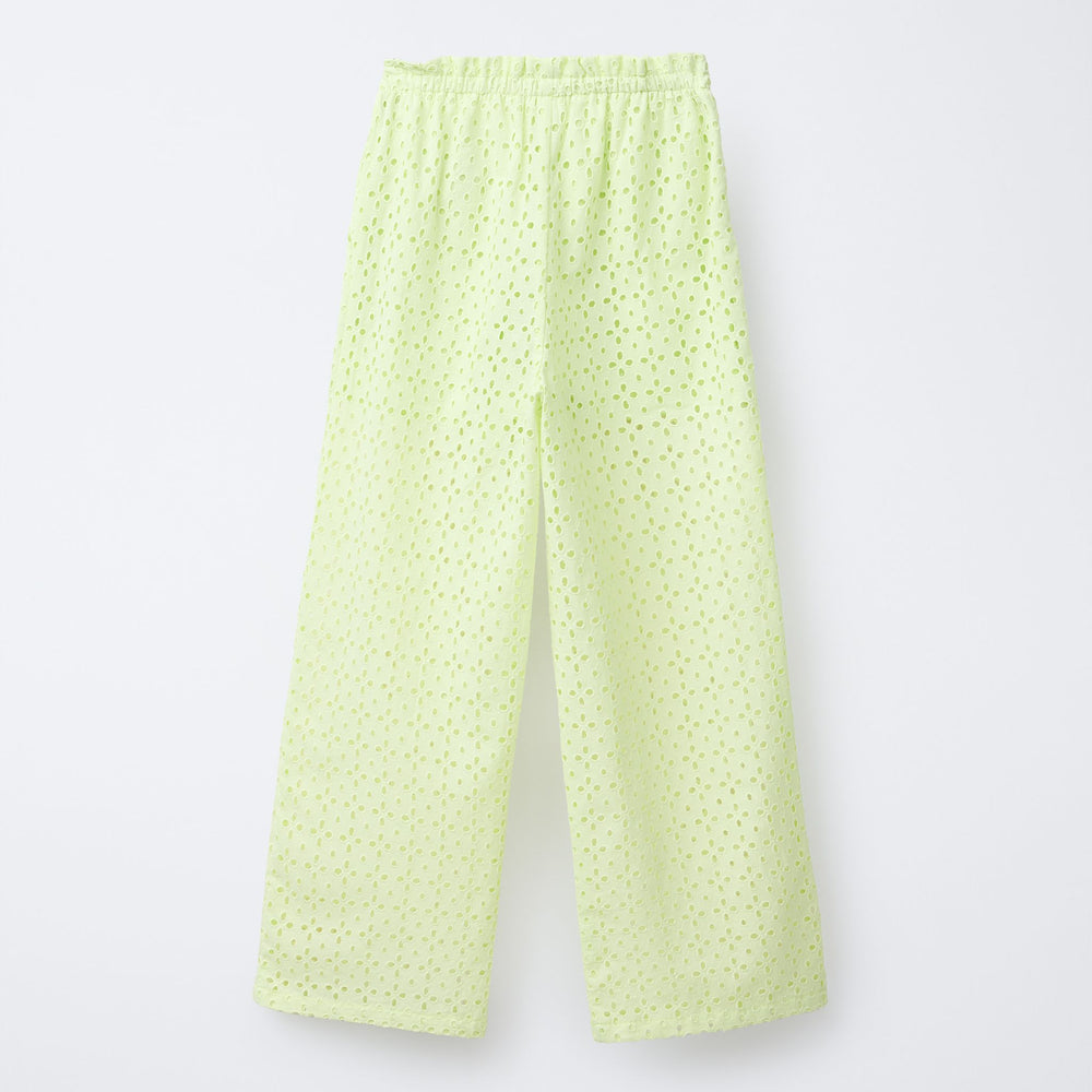 Moudda ZARA - Pantalon Fille - Schiffli & Vert Citron - Tunisie 2
