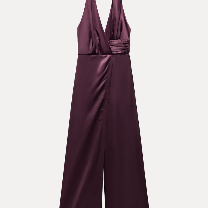 Moudda ZARA - Combinaison longue col licou détail froncé taille - Tunisie 1