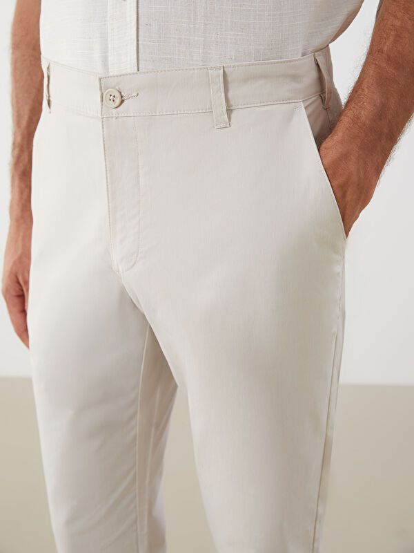 Moudda LC Waikiki - Pantalon chino tissé basique léger pour Hommes - Tunisie 3