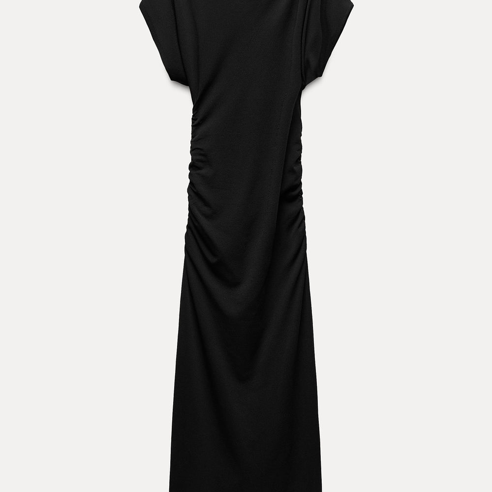 Moudda ZARA - Robe longue ajustée détail drapé taille - Tunisie 2