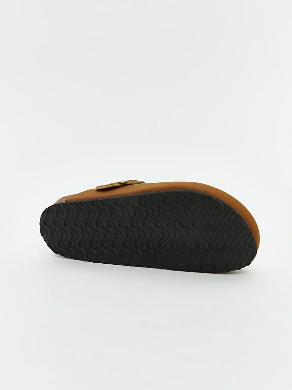 Moudda LC Waikiki - Chaussons d'intérieur couleur Tabac pour femmes - Tunisie 4