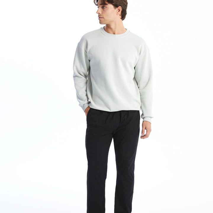 Moudda LC Waikiki - Bas pyjama jersey long Homme Noir - Tunisie 1