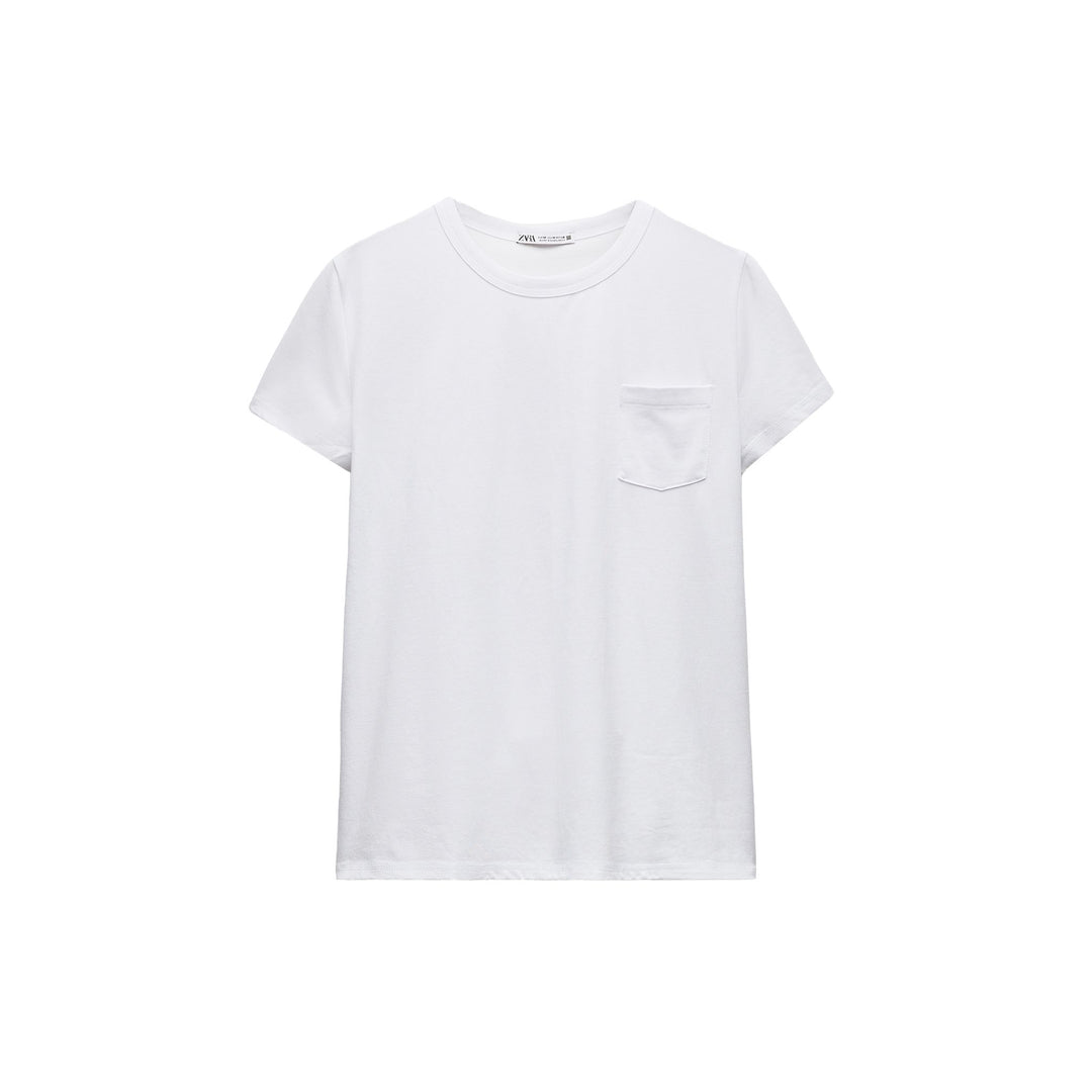 Moudda ZARA - T-shirt à Poche Col Rond - Tunisie 3