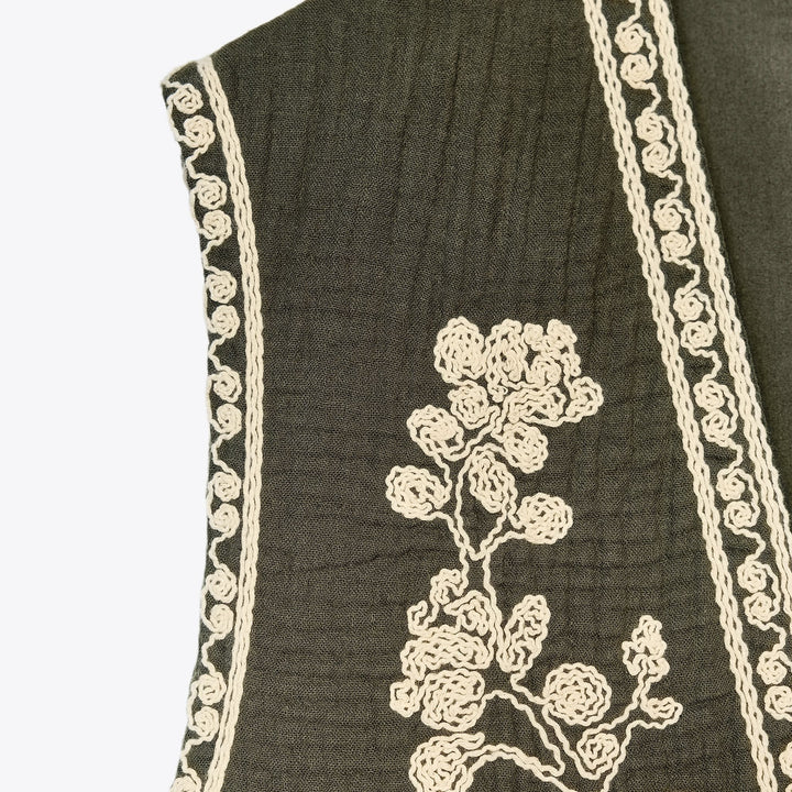 Moudda ZARA - Gilet - Broderies - Tunisie 3
