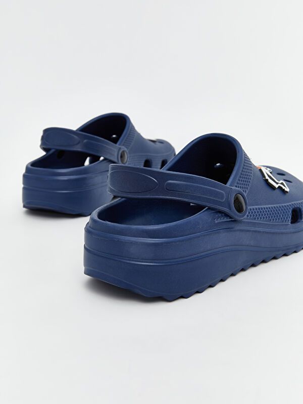 Moudda LC Waikiki - Pantoufles légères couleur Bleu marine pour hommes - Tunisie 5