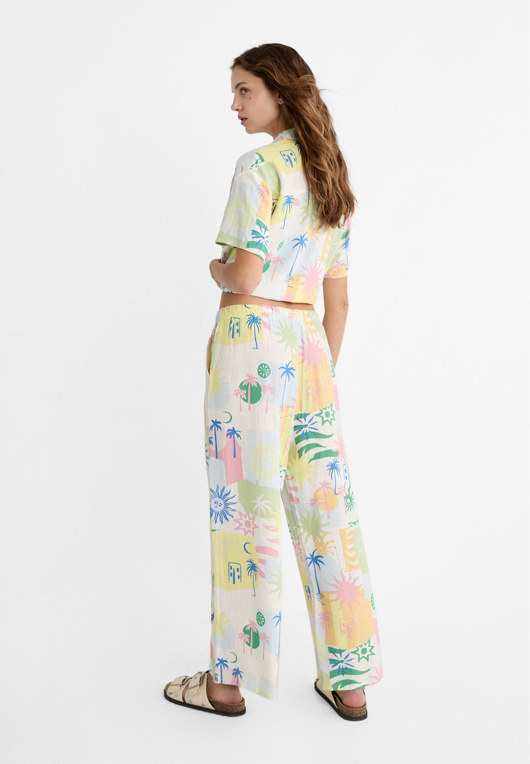 Moudda STRADIVARIUS - Pantalon Pull-On Imprimé - Tunisie 5