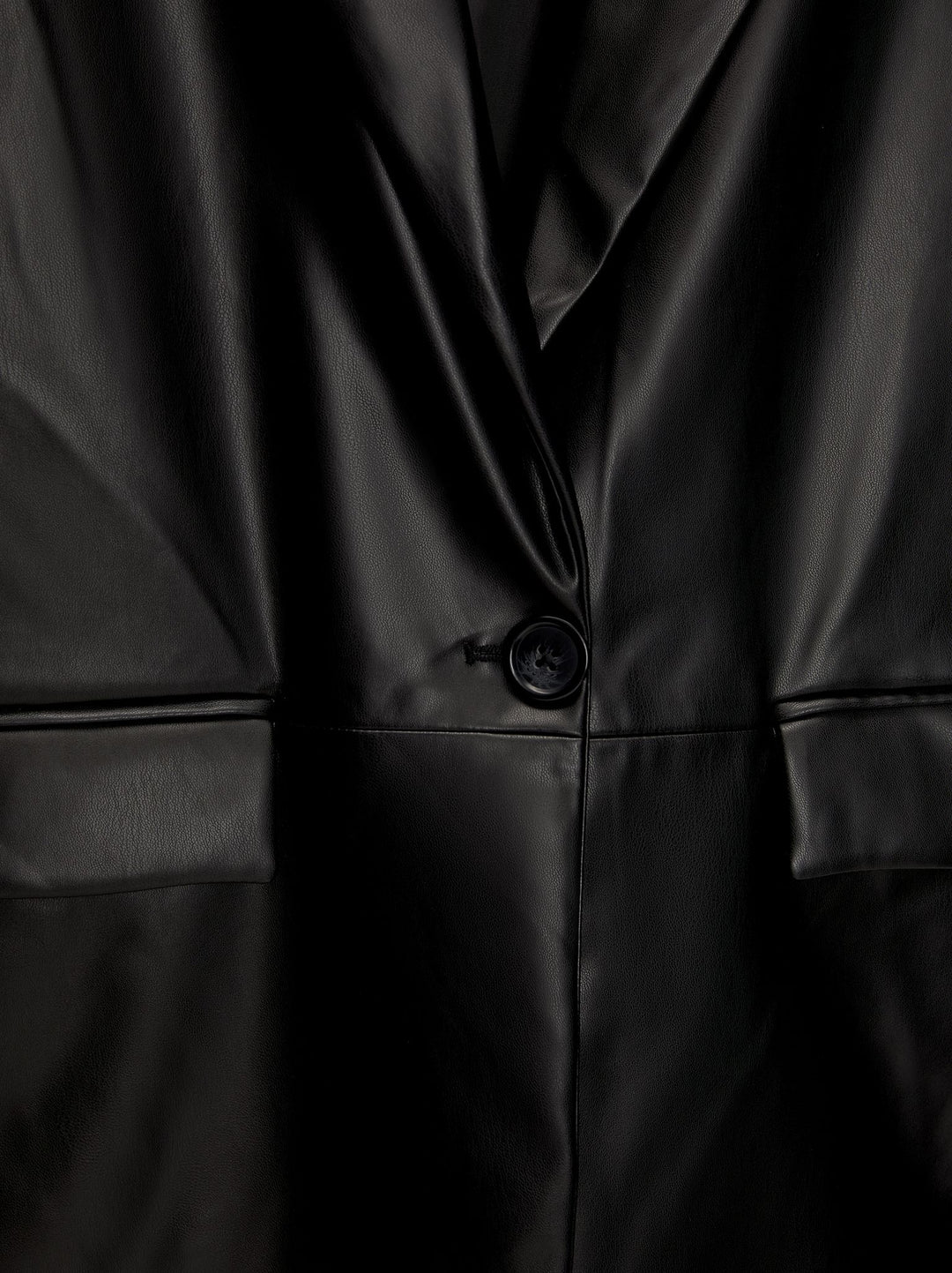 Moudda PULL & BEAR - Blazer Simili Cuir Basique - Tunisie 3