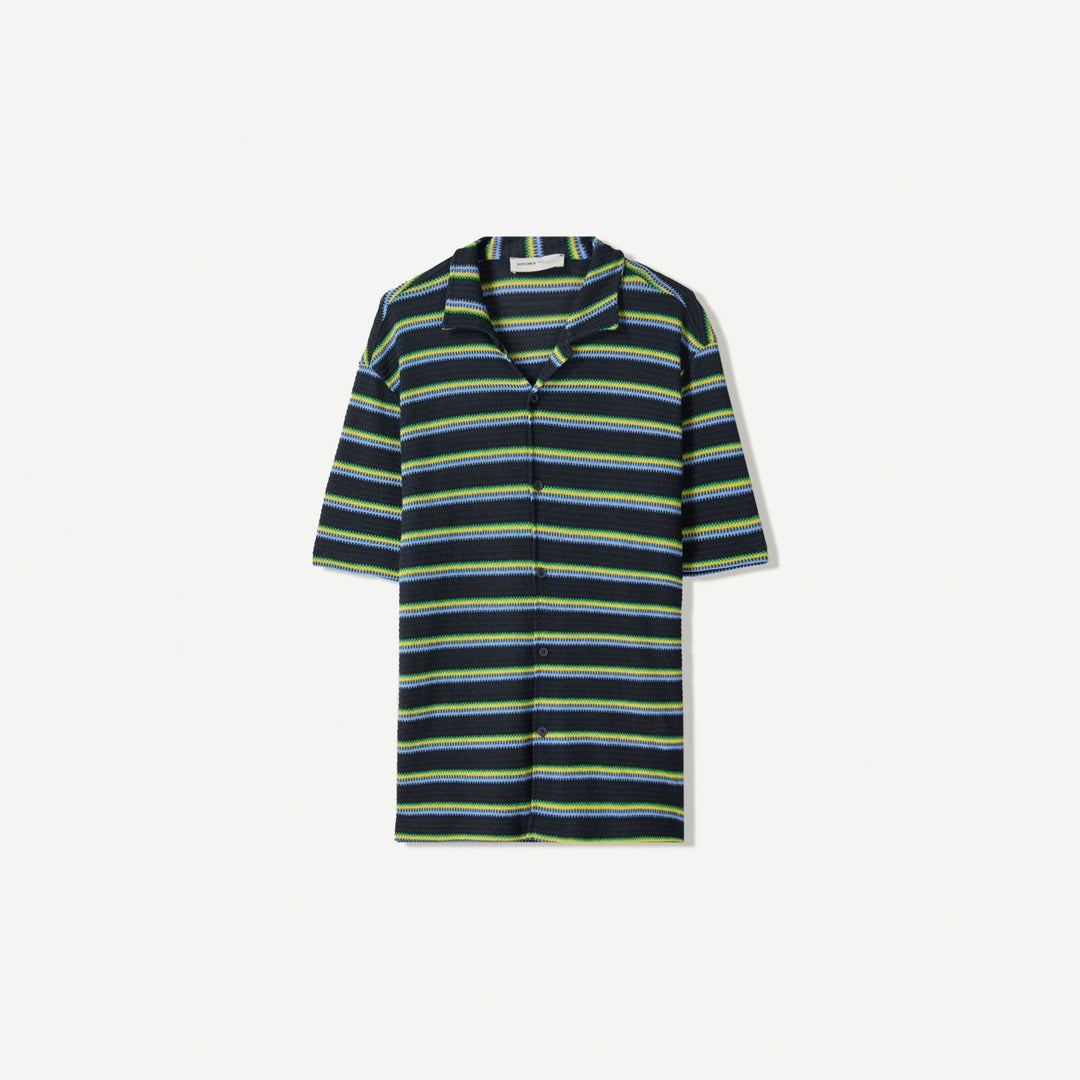 Moudda BERSHKA - Chemise Relax - Rayures Horizontales - Tunisie 1
