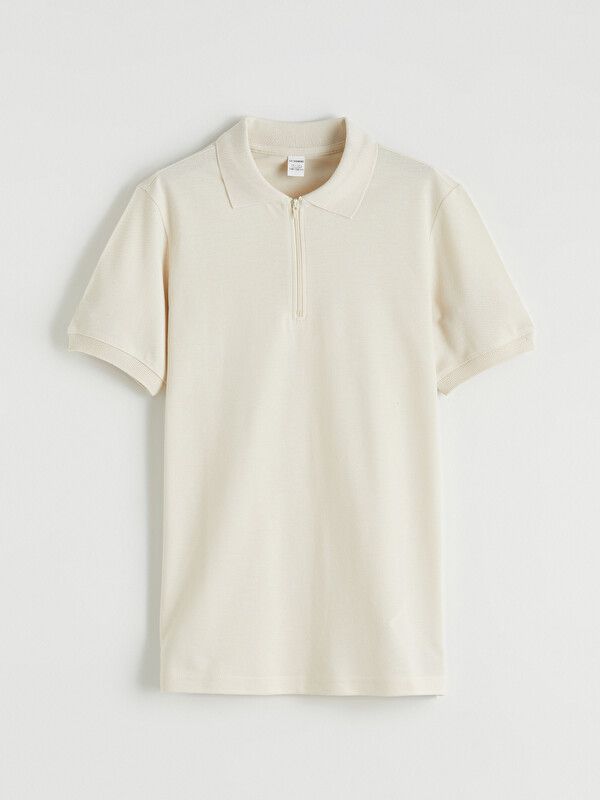 Moudda LC Waikiki - T-shirt manches courtes en jersey pour Garçon couleur Beige clair - Tunisie 1
