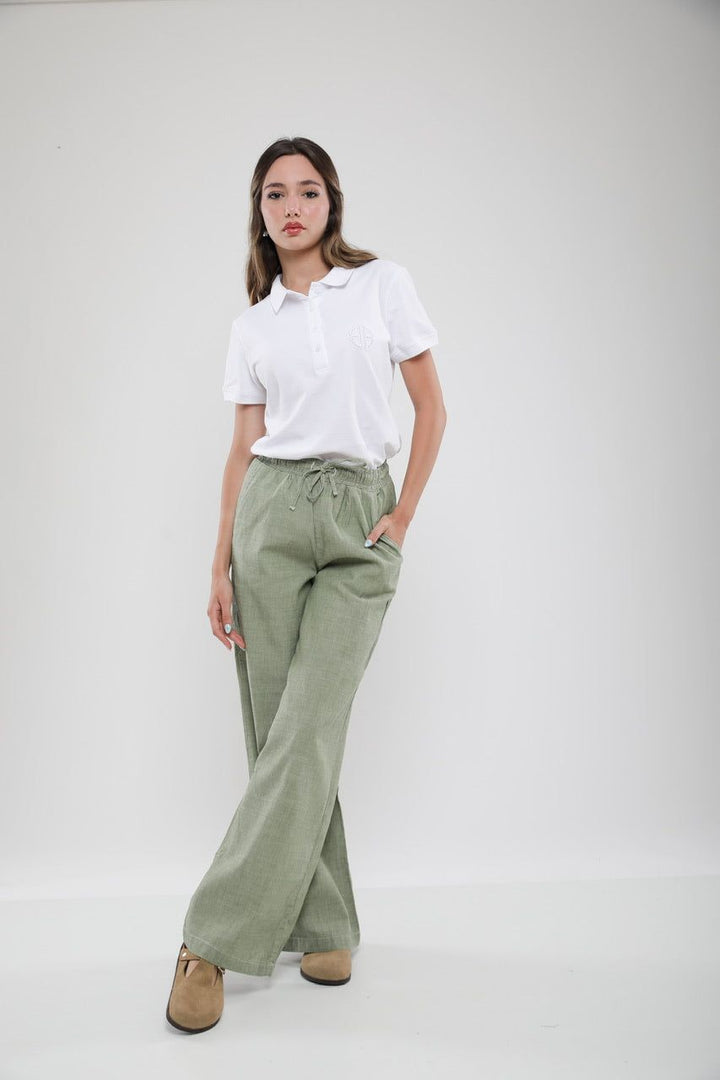 Moudda Billiorich - Pantalon Large Femme en Lin Mélangé - Tunisie 4