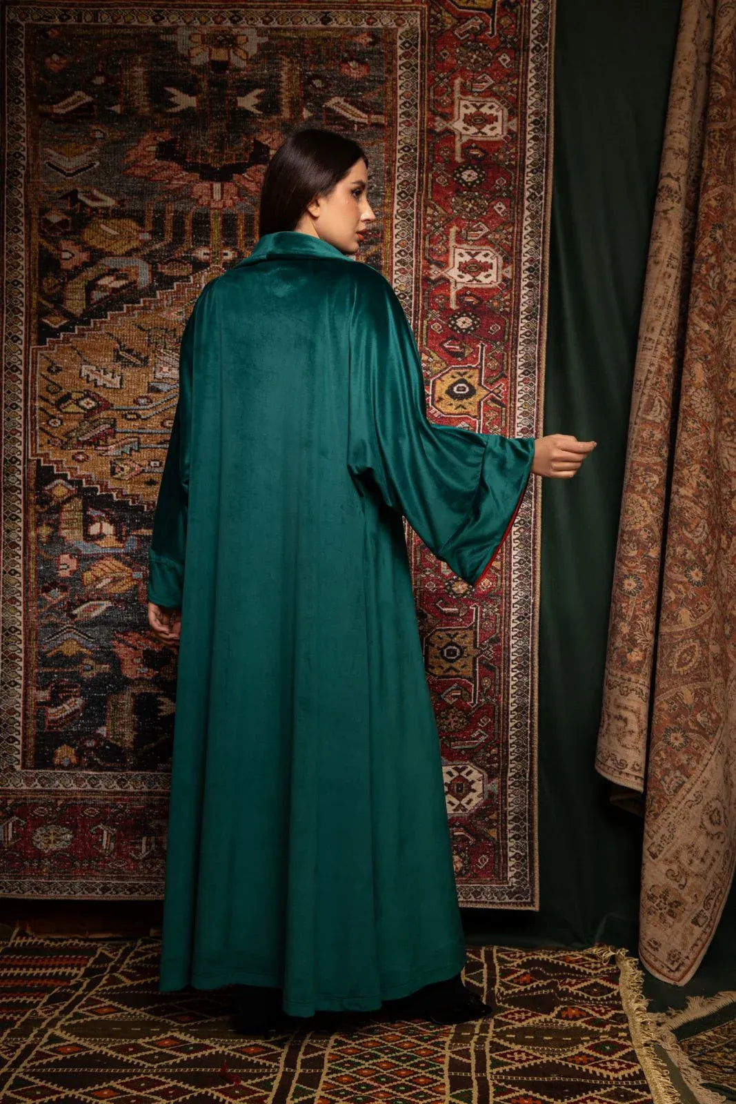 Moudda Tresors De Mimi - Kimono Mahira Vert - Tunisie 3
