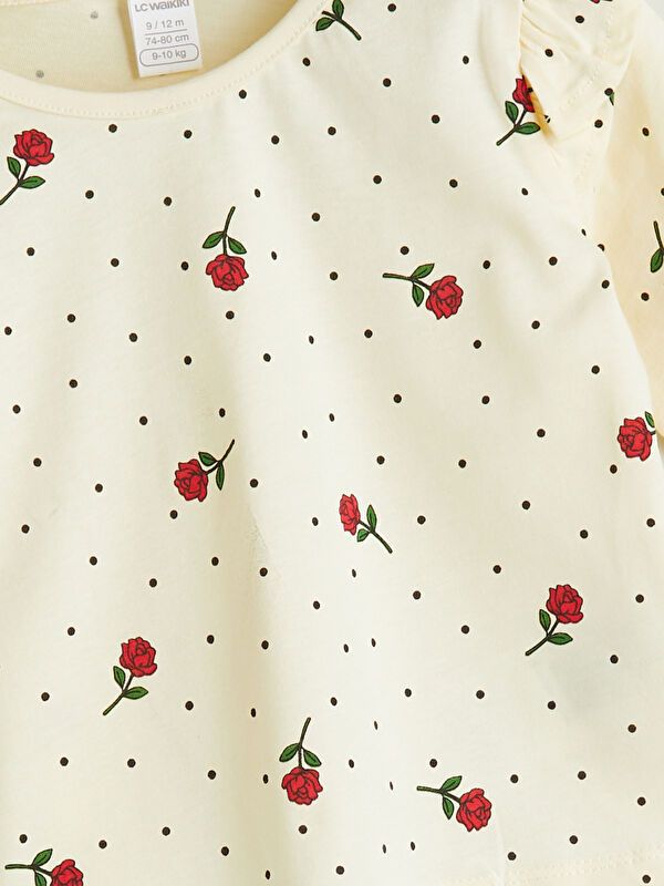 Moudda LC Waikiki - Ensemble jersey Fille Imprimé écru - Tunisie 3