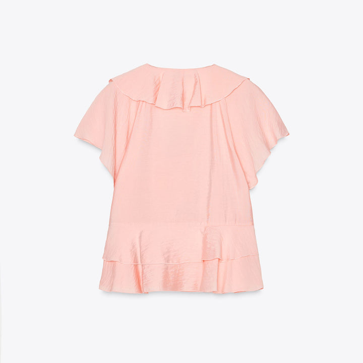 Moudda ZARA - Blouse Volants - Manches Courtes - Tunisie 2