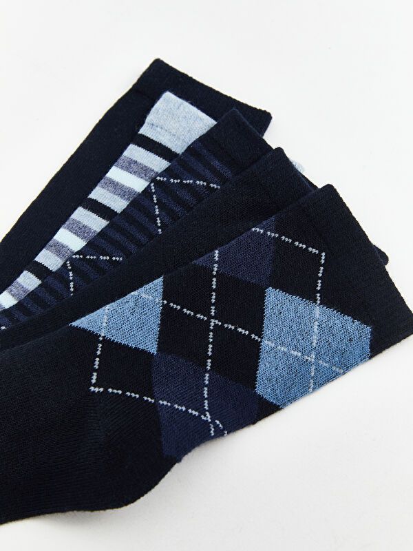 Moudda LC Waikiki - Chaussettes courtes Garçon Fil mélangé teint - Tunisie 3