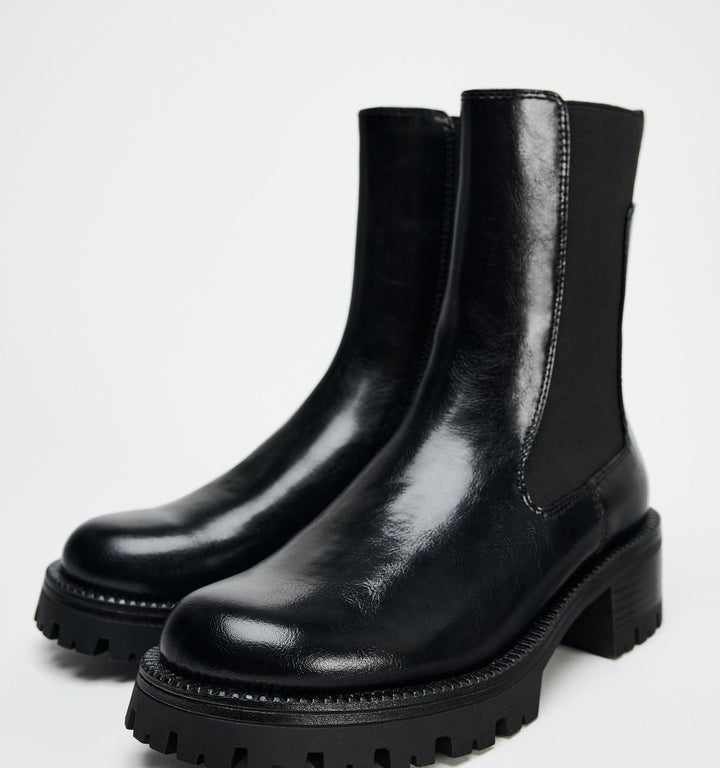 Moudda ZARA - Bottine plate track forme carrée - Tunisie 1