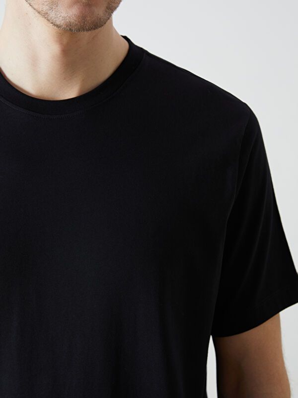 Moudda LC Waikiki - T-shirt basique à col rond et manches courtes pour Hommes - Tunisie 3