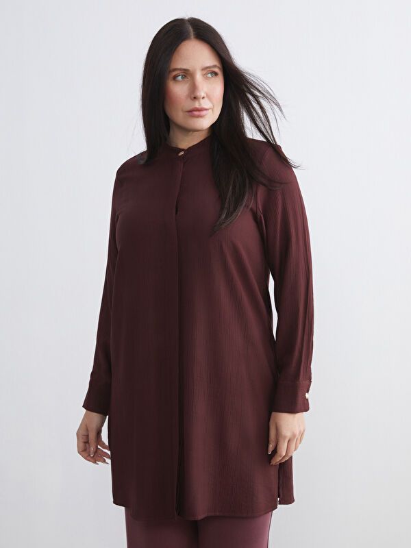 Moudda LC Waikiki - Tunique tissée cv à manches longues pour Femmes - Tunisie 3