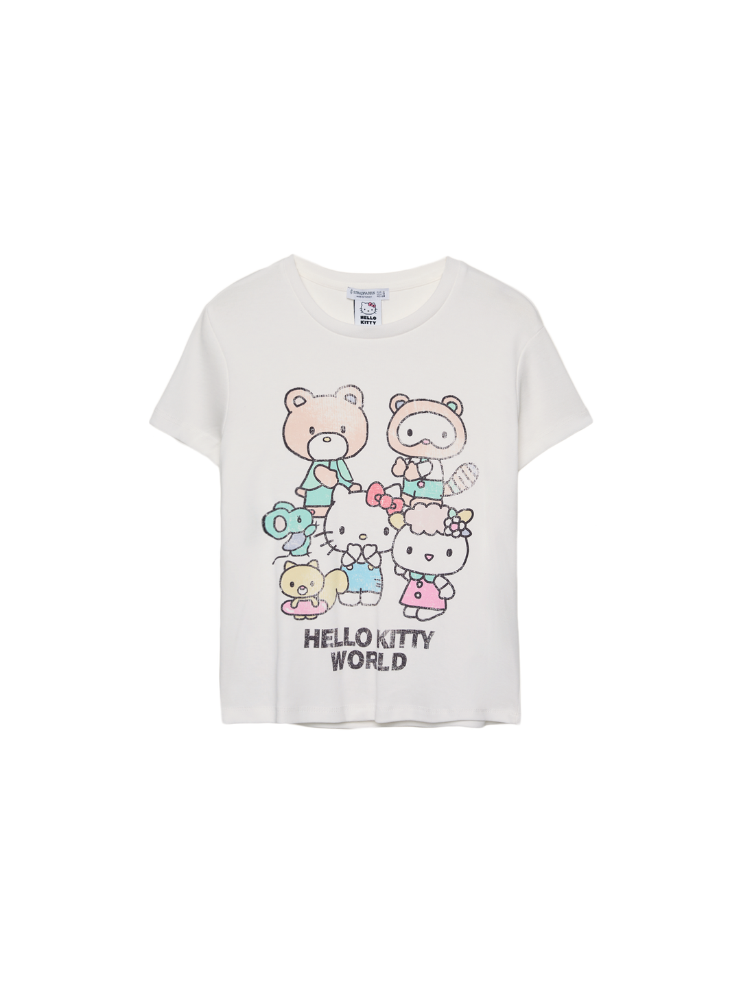 Moudda STRADIVARIUS - T-Shirt Fitted Hello Kitty et Calor - Tunisie 3