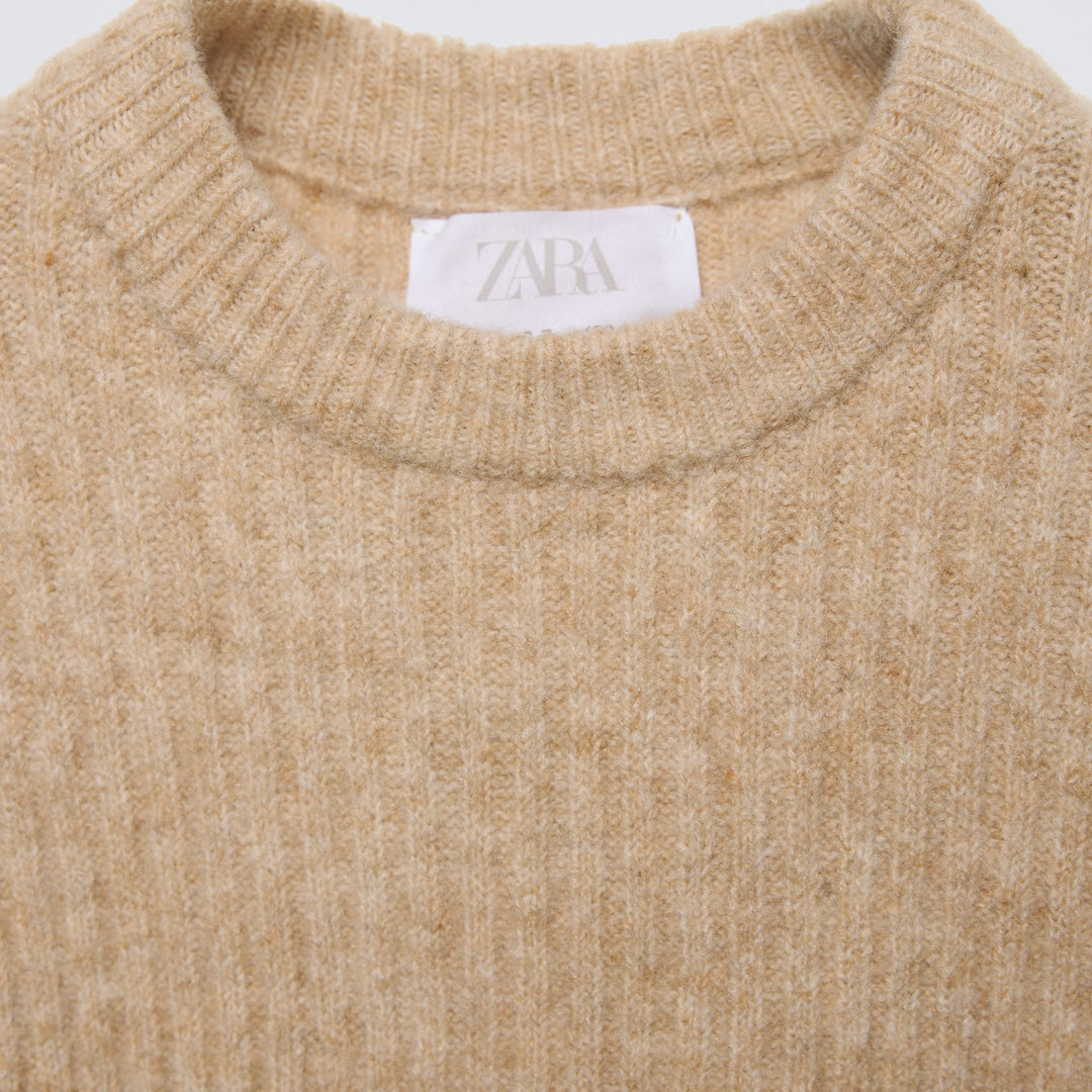 Moudda ZARA - Pull doux côtelé long - Tunisie 3