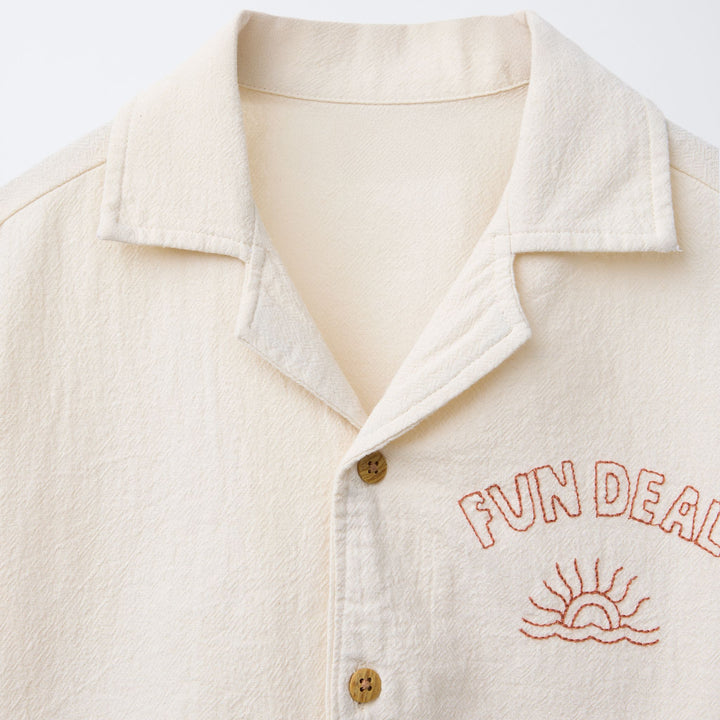 Moudda ZARA - Chemise Col Bowling - Broderie Trend - Tunisie 3