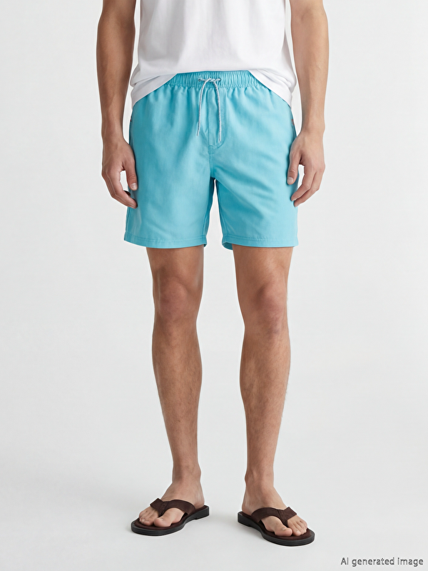 Moudda LC Waikiki - Maillot de bain pour Homme couleur Bleu - Tunisie 2
