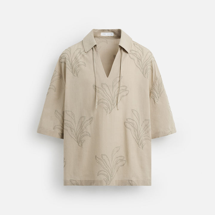 Moudda ZARA - Chemise - Flock & Feuilles - Tunisie 1