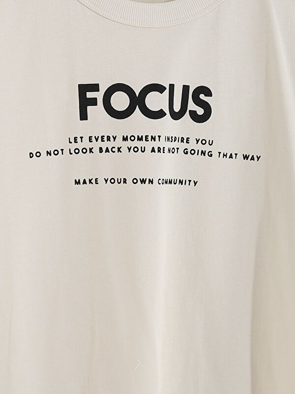 Moudda LC Waikiki - T-shirt en jersey manches longues Garçon Beige clair - Tunisie 4