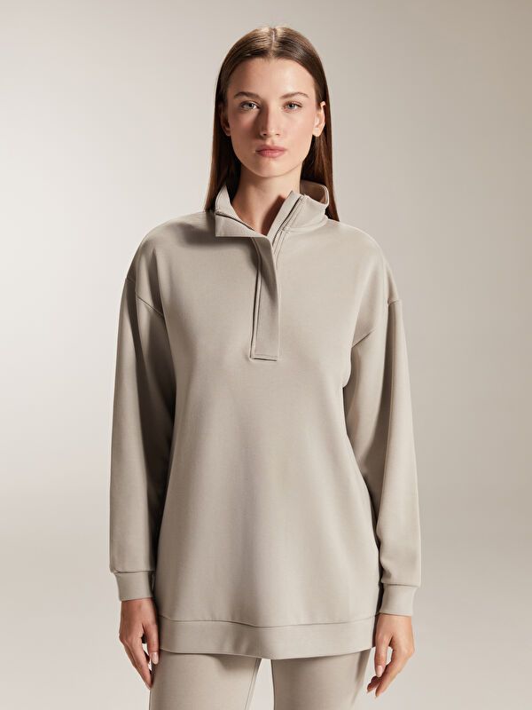 Moudda LC Waikiki - Tunique cv jersey à manches longues pour Femmes - Tunisie 1