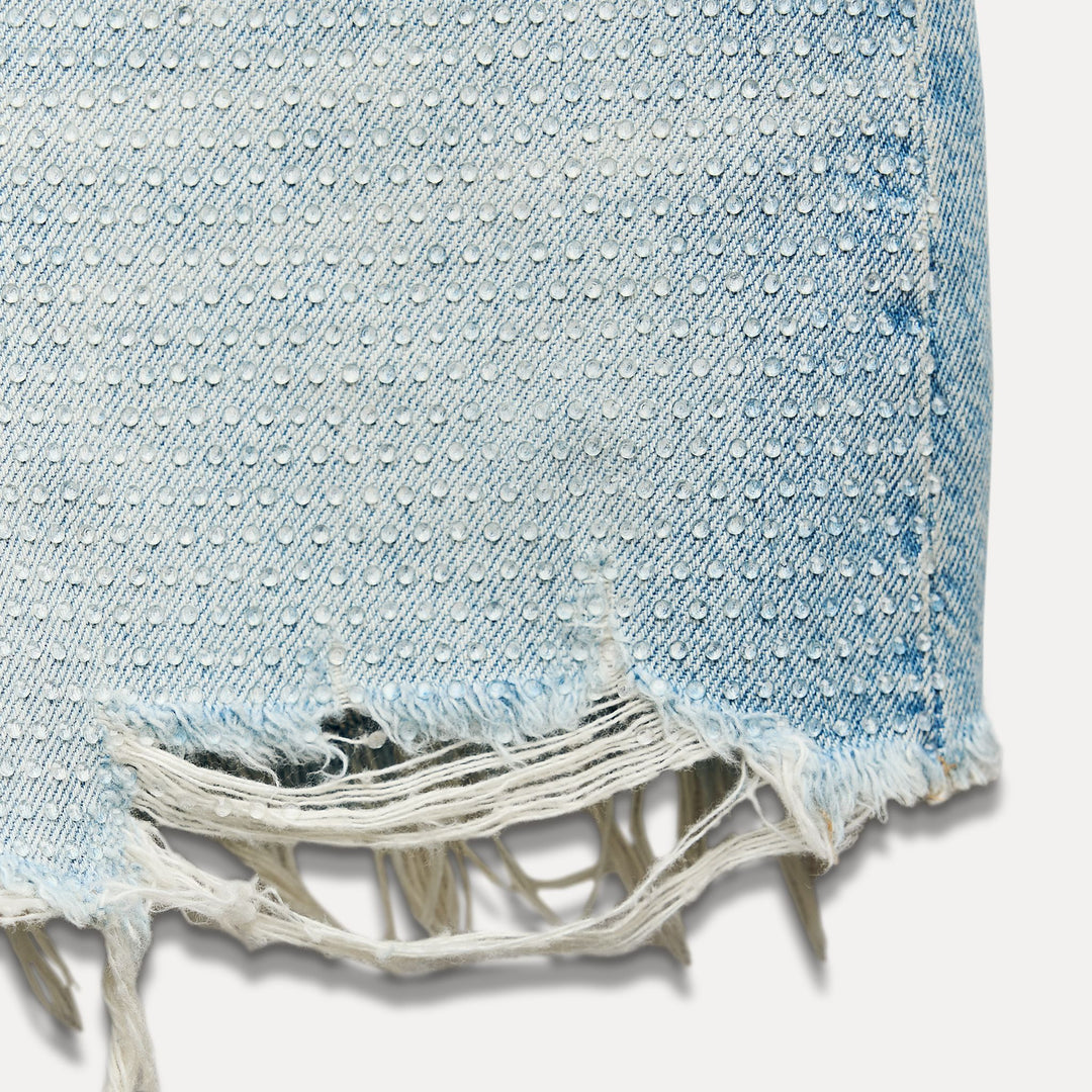 Moudda ZARA - Short taille haute strass devant - Tunisie 4