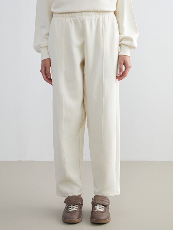 Moudda LC Waikiki - Pantalon en jersey Femme Beige clair - Tunisie 2